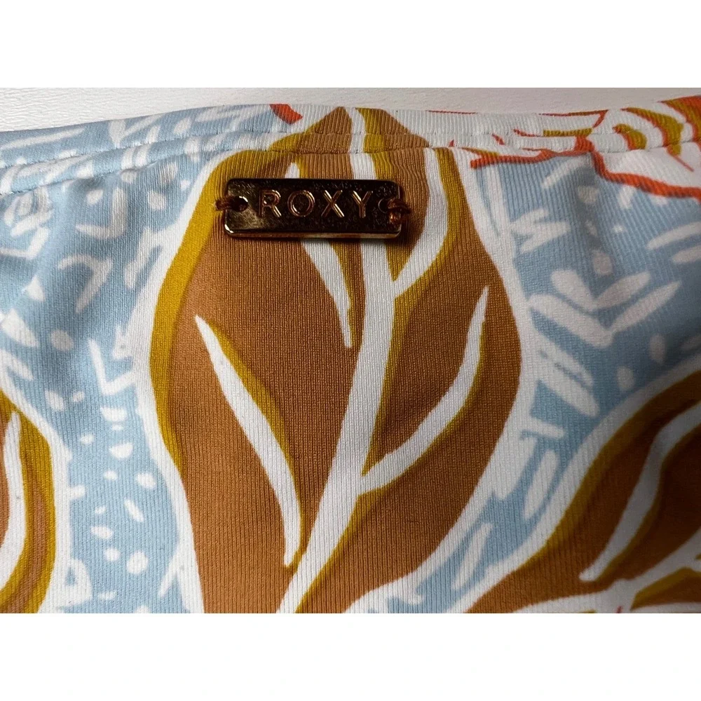 ROXY‎ Women's Island in the Sun Hipster Tropical Bikini Bottoms Sz XL  NWT